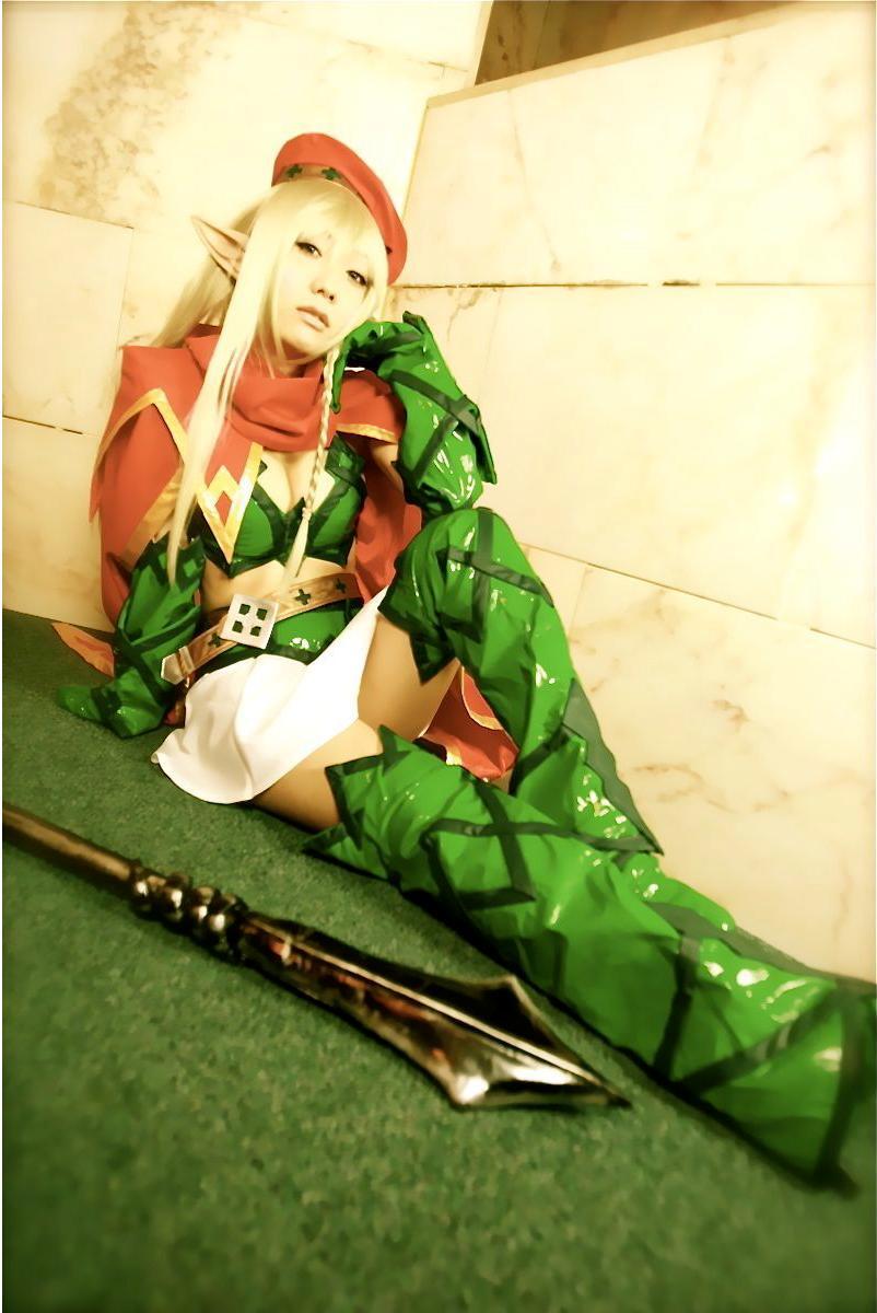 [Cosplay]  Queens Blade  Echidna & Alleyne Vs Tentacles SP2